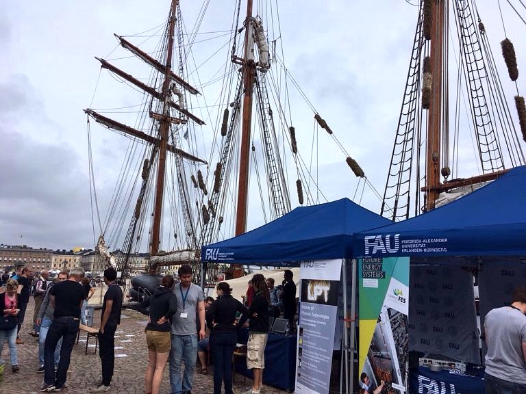 Hello Helsinki! Our Team has its First Open Ship Day