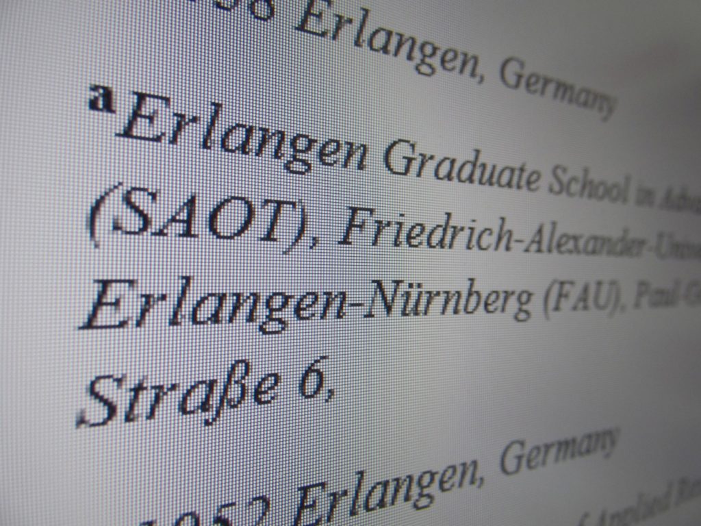 SAOT Publications