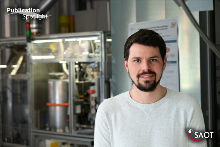 Jonas Bollmann: Improving the provision of hydrogen from LOHC fluids
