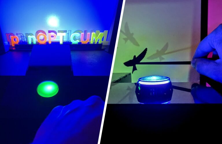 Schattenspiele speichern – Fluoreszenz & Phosphoreszenz