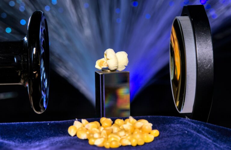 Popcorn im Fokus – Wärmestrahlung